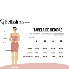 Vestido Feminino de Escritório - Folha de Lótus